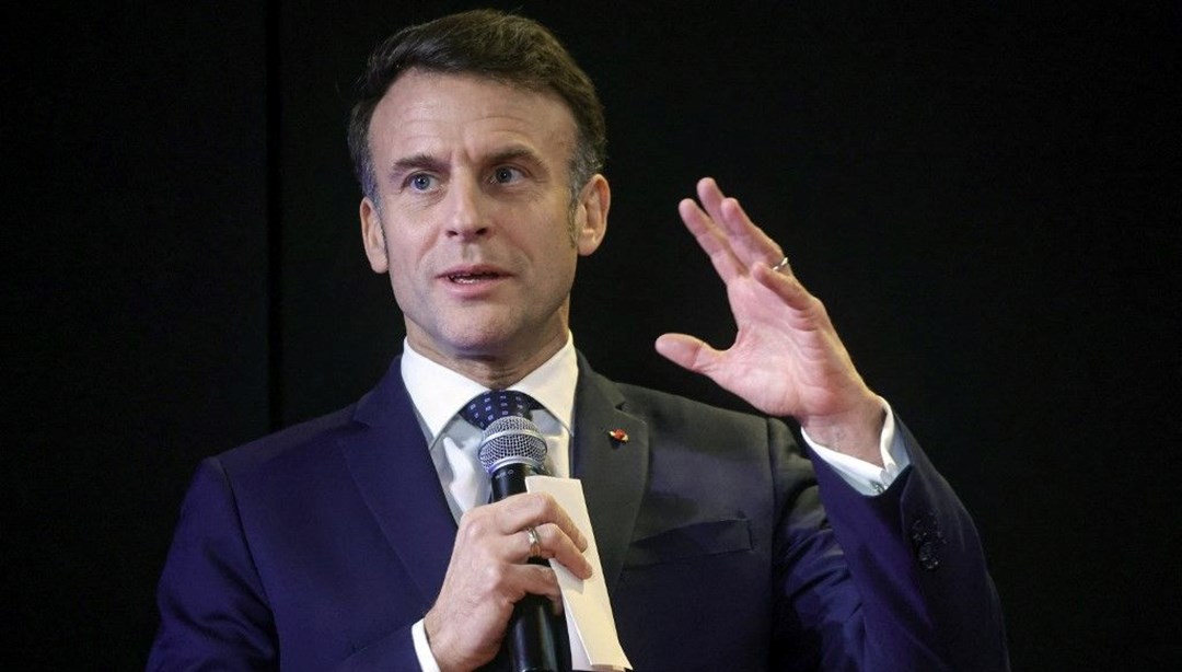 Fransa lideri Macron’dan Türkiye ile  “olumlu gündem” açıklaması