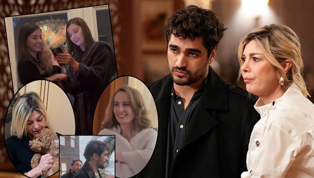 GÃ¶zde Kansu paylaÅtÄ±: YalÄ± ÃapkÄ±nÄ± setinde keyifli anlar