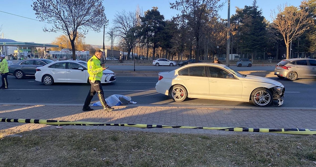 Kayseri’de otomobilin çarptığı 62 yaşındaki bir kişi hayatını kaybetti