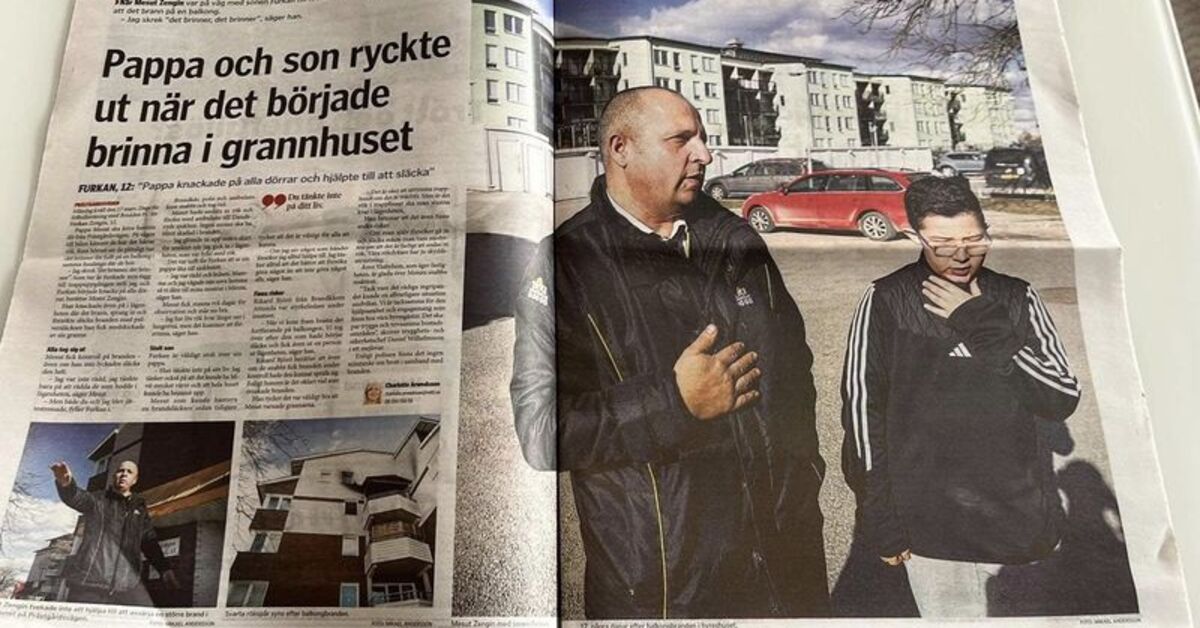 İsveç’te Türk baba ile oğlu sosyal medyada “kahraman” ilan edildi!