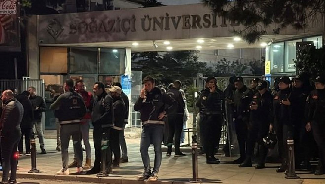 Boğaziçi Üniversitesi’nde olaylara ilişkin 15 tutuklama