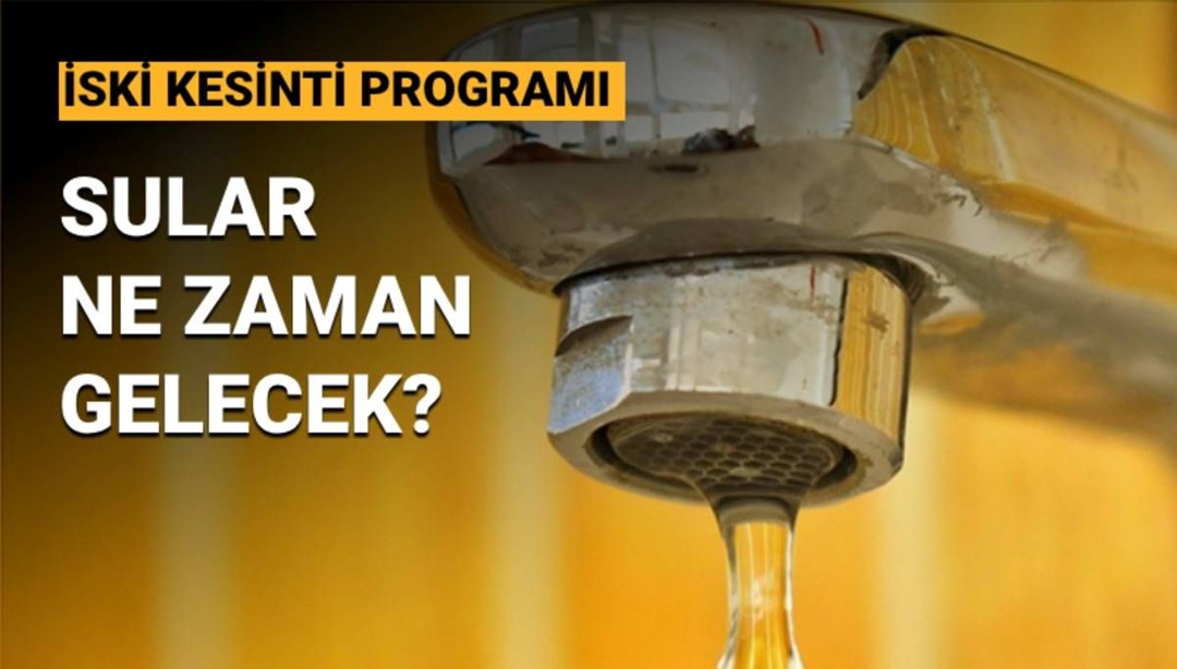 İSKİ su kesintisi 14 Mayıs kesinti programı: Üsküdar ve Ümraniye’de sular ne zaman gelecek?