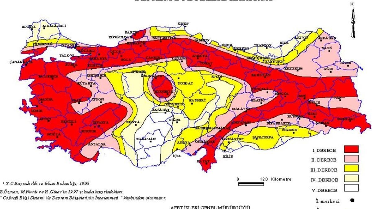TÜRKİYE FAY HATTI HARİTASI (AFAD – MTA) 2025! MTA Diri Fay Hatları Hangi İllerden Geçiyor? AFAD Türkiye Deprem Riski Haritası Sorgulama!